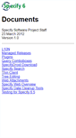 Mobile Screenshot of files.specifysoftware.org